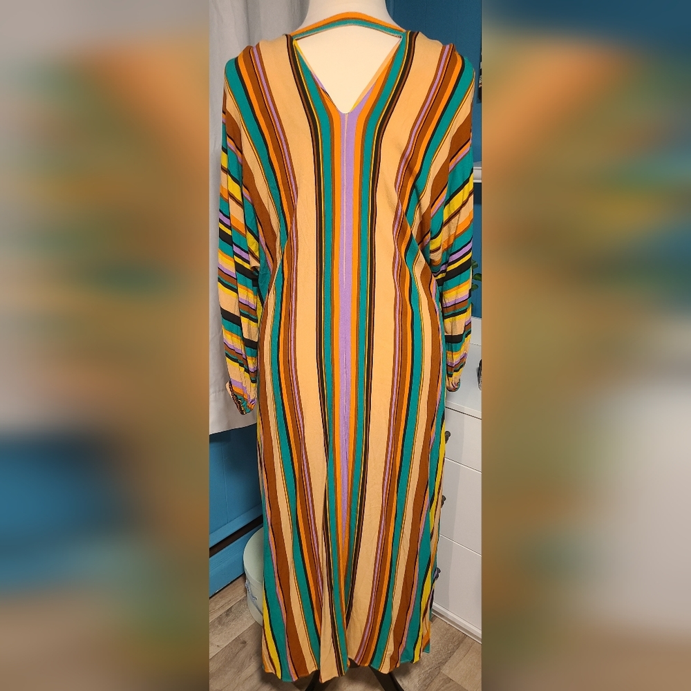 Eloquii Striped dress 14